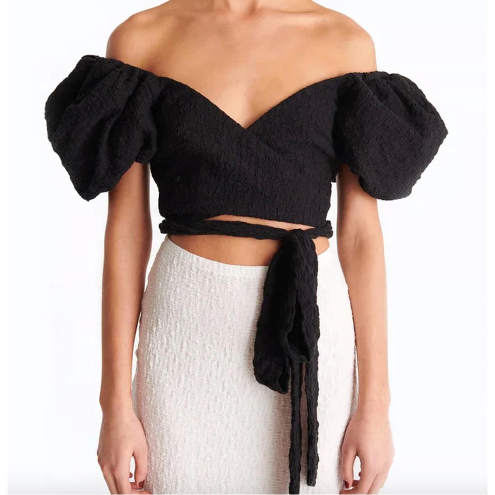 RONNY KOBO Zane Crop Top